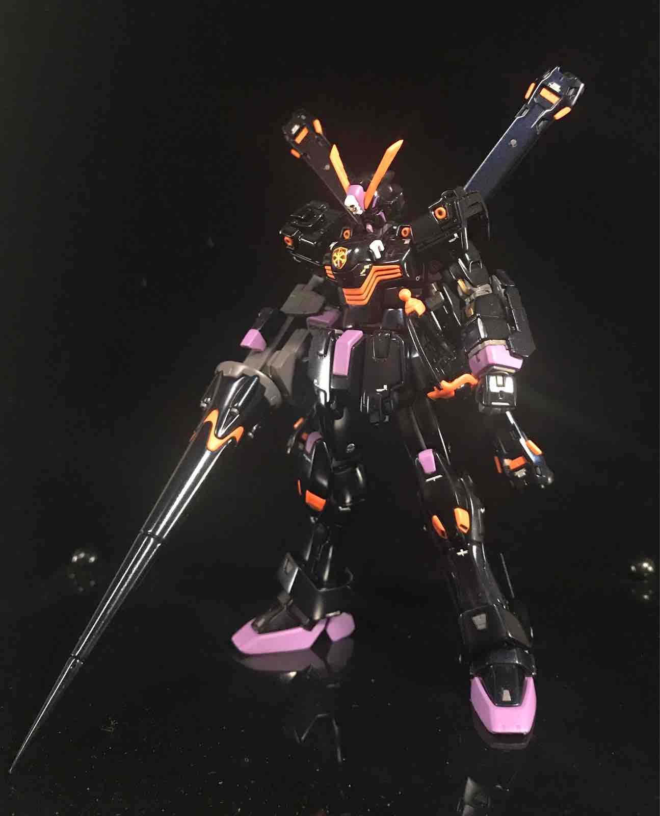 Rg クロスボーンガンダムx2 製作 塗装 Morgana Works