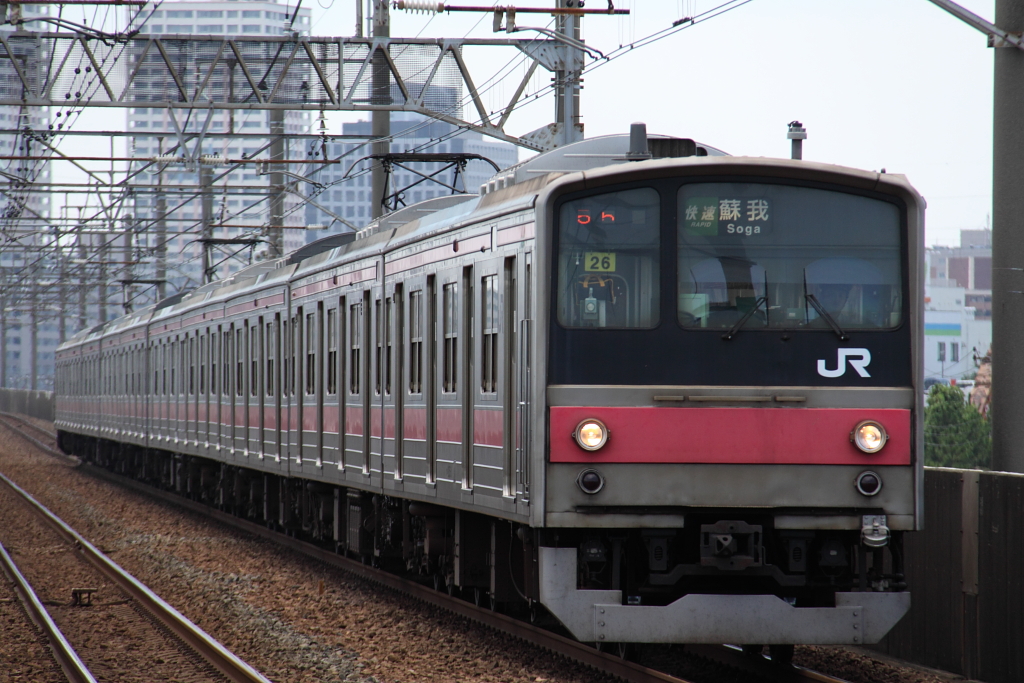 京葉線e233系とその他の車両 もっさんの気まぐれ鉄道写真記録