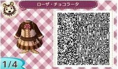 とびだせどうぶつの森 かわいいマイデザイン Qrコード 洋服 地面 水路 とび森 とびだせどうぶつの森 かわいいマイデザイン Qrコード 洋服 地面 水路 とび森