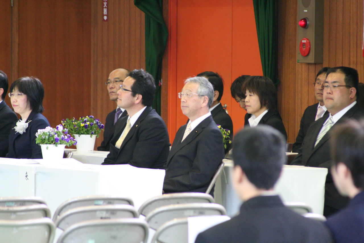 兵庫県立赤穂特別支援学校入学式が挙行されました 相生を 盛耕三と盛り上げましょう