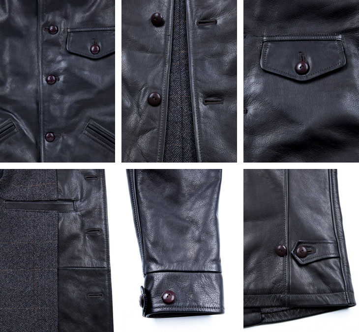 Leather Field Sport Jacket Watch Glove 