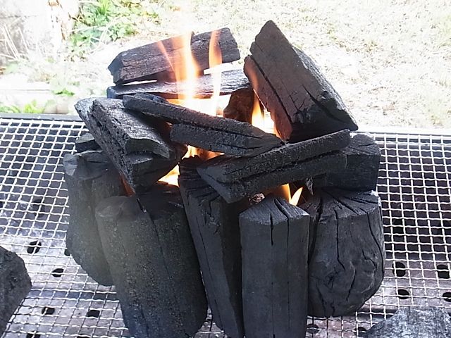 上手な炭のおこし方 森の新聞 上手な炭のおこし方 森の新聞