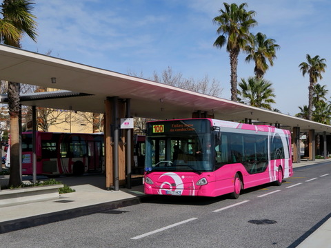 南仏アンティーブの路線バス
