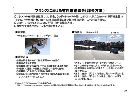 フランスの課金方法