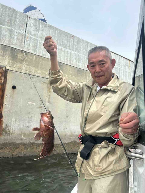 6/23(火）マダコ・カサゴ3名様で出船しました。 (2/3)