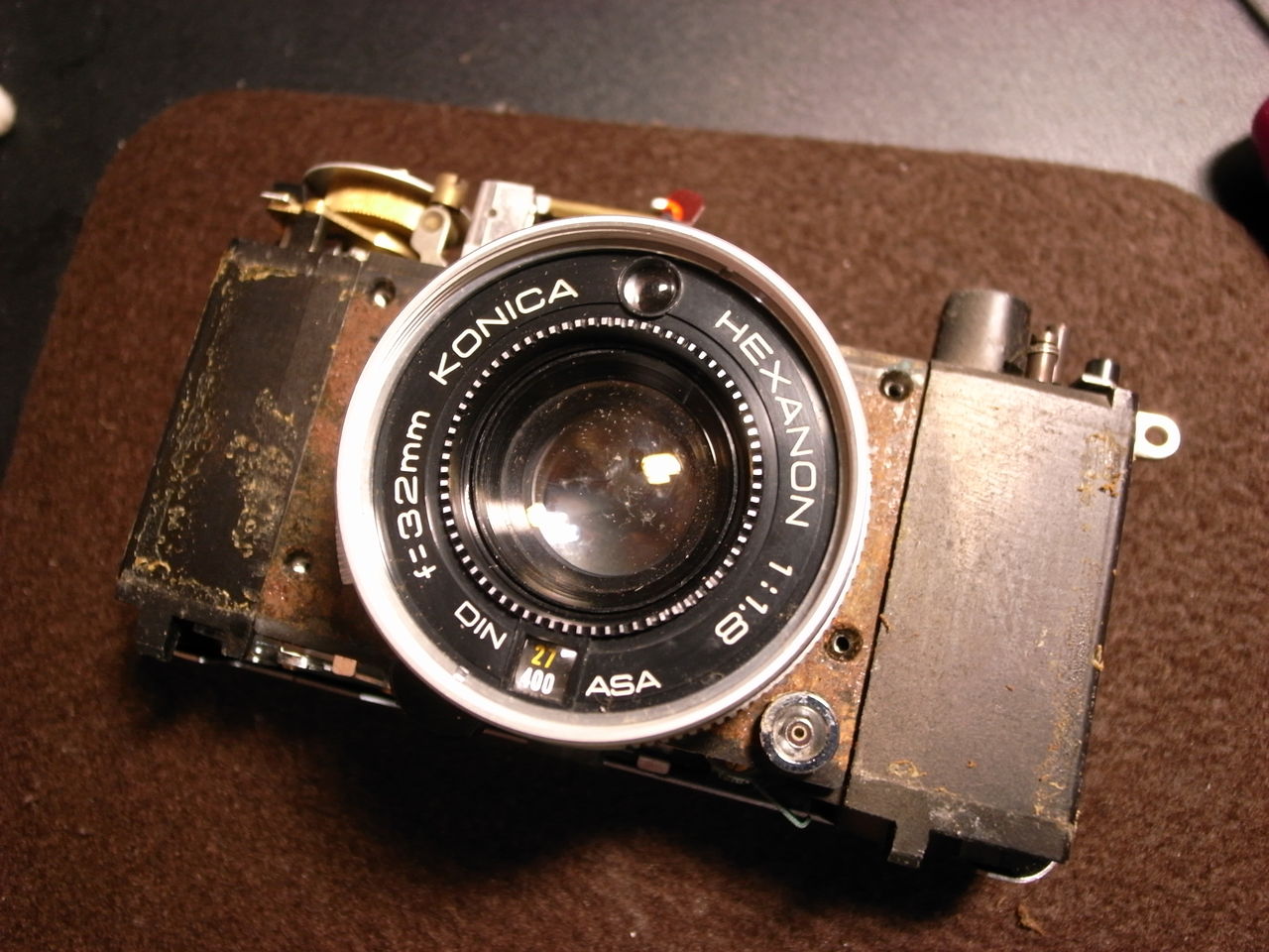 KONICA EYE2の修理 : 手作りデジカメライフ KONICA EYE2の修理 : 手作りデジカメライフ