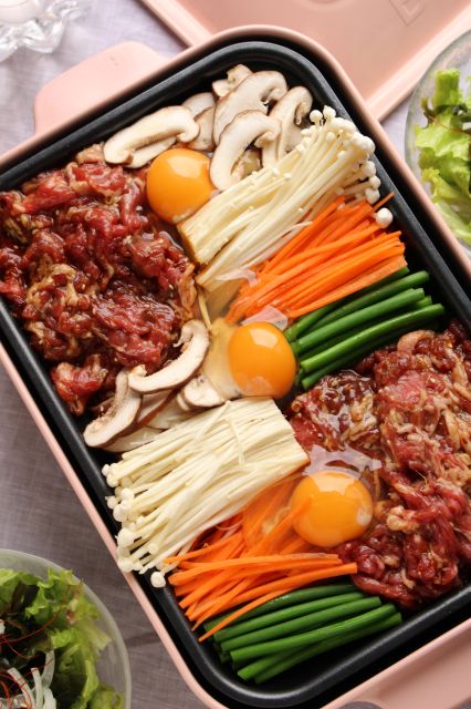 ホットプレートで韓国風すきやき もりもんのまいにちおいしい