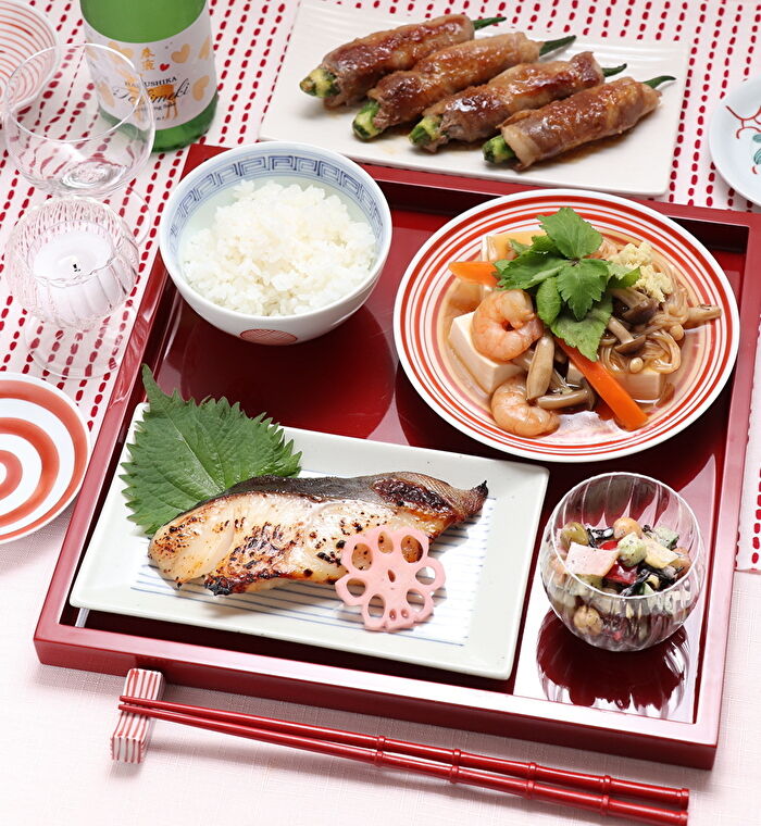 えび野菜あんかけ豆腐と和食の日 もりもんのまいにちおいしい