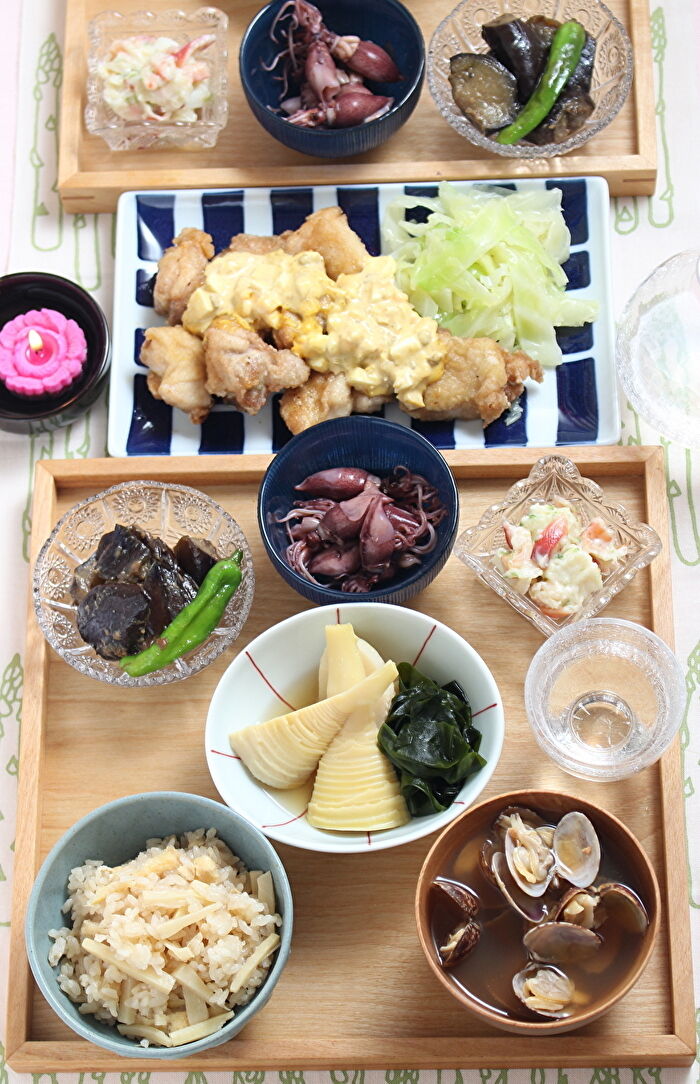 たけのこごはんと和食の日 もりもんのまいにちおいしい たけのこごはんと和食の日 もりもんのまいにちおいしい