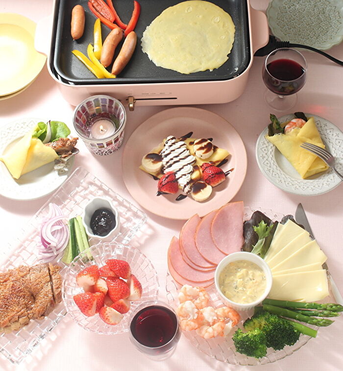 クレープパーティ もりもんのまいにちおいしい クレープパーティ もりもんのまいにちおいしい