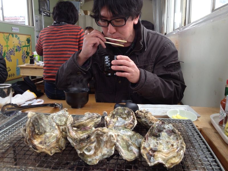 のと鉄道で牡蠣喰うって ナニコレ？？？？？？ : 森本石油のブログ