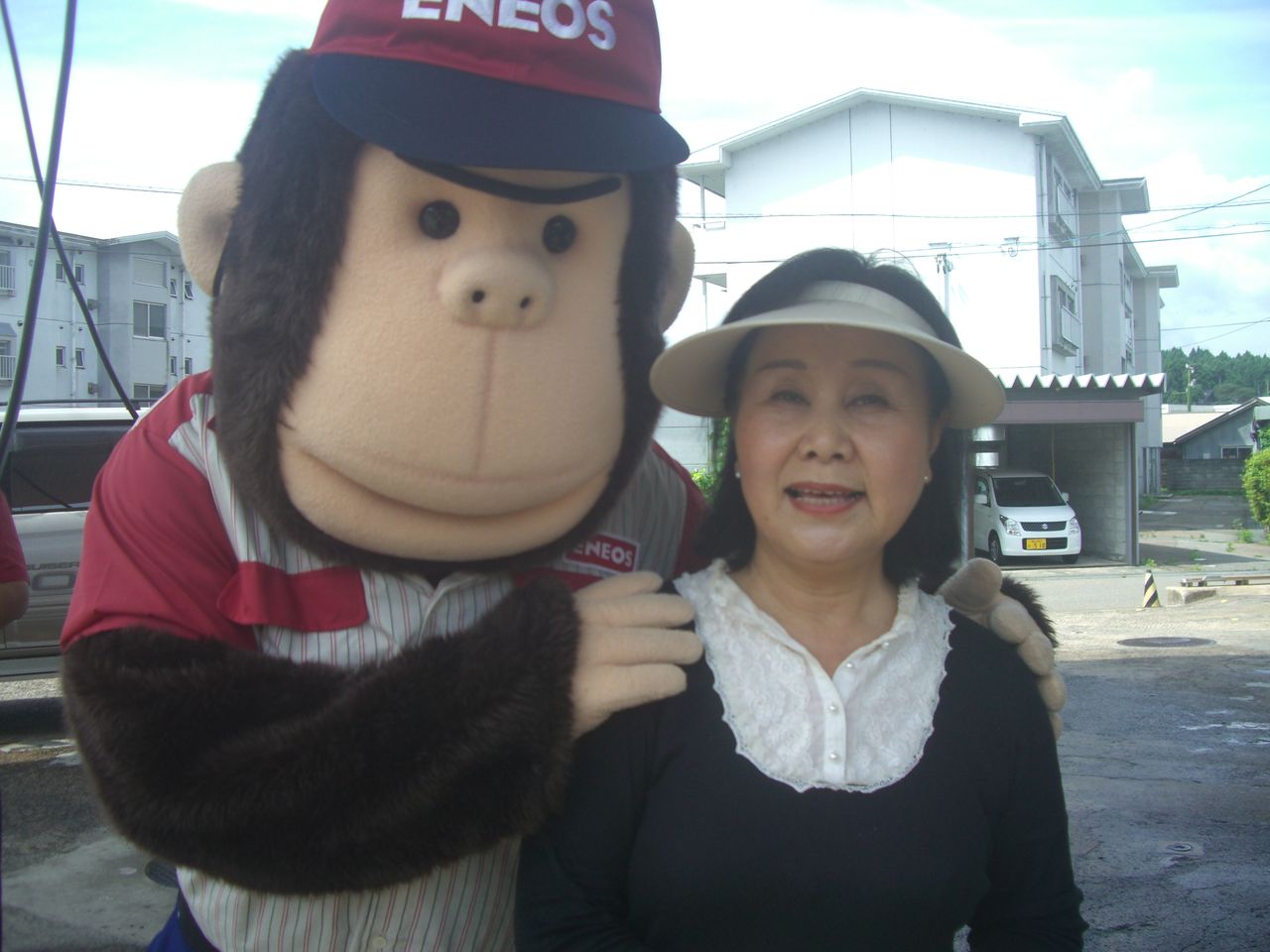 エネゴリ君との写真をアップします その1 森本石油のブログ