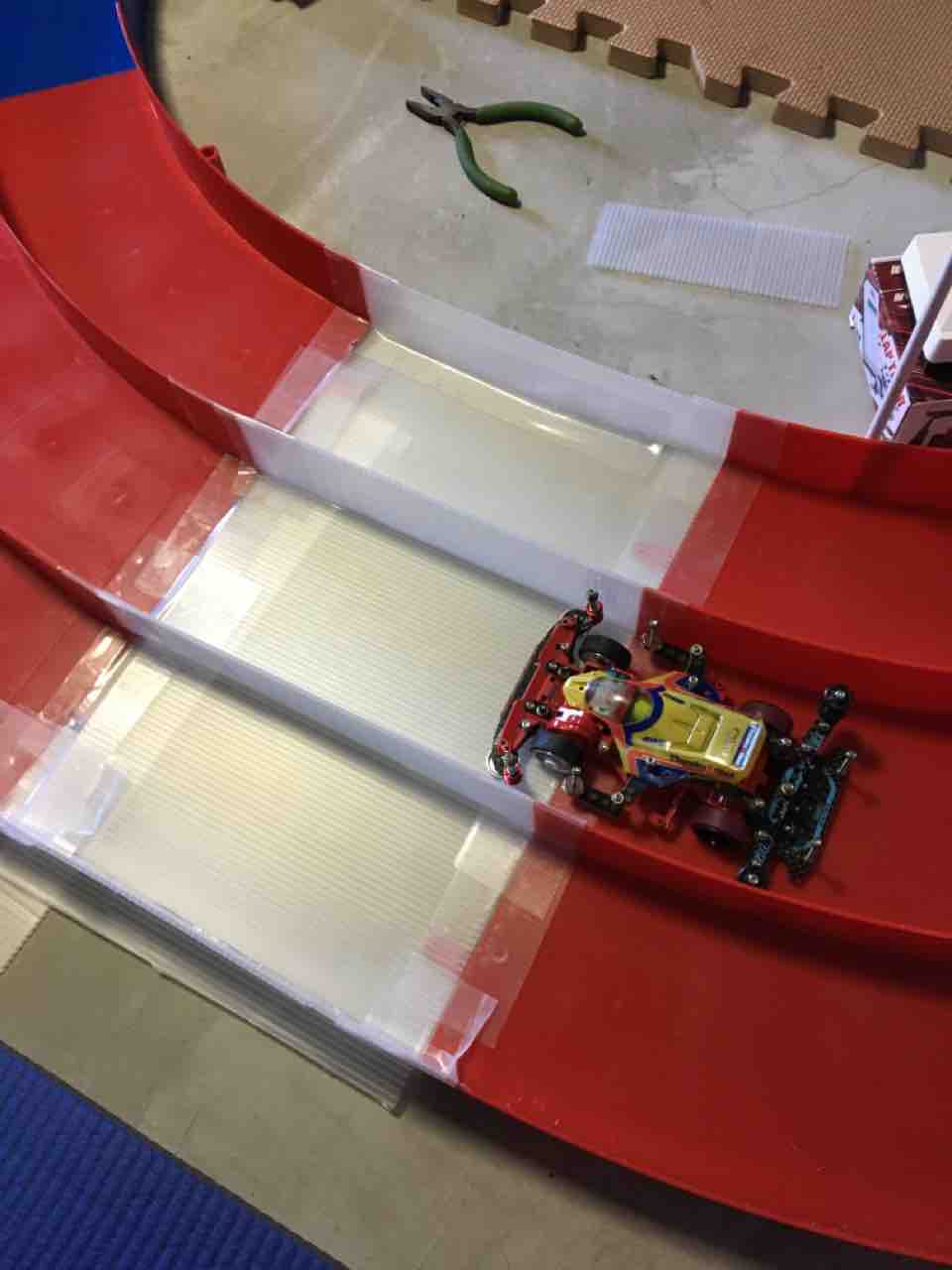 トップ ミニ四駆 JCJC 3レーン タミヤ スロープ✕3 ミニ四駆 ジャパン