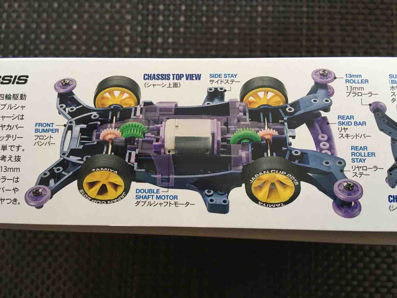 ミニ四駆maシャーシアバンテmk ジャパンカップ15限定 子育て ミニ四駆のブログ Morinokuma