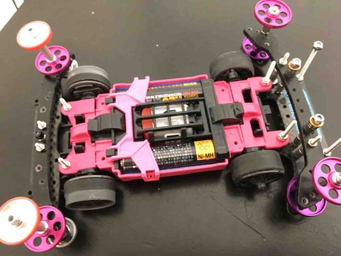 ミニ四駆　マシニングローラー　ピンククリア タミヤ ミニ四駆特別企画 ミニ四駆ピッグGT | タミヤ