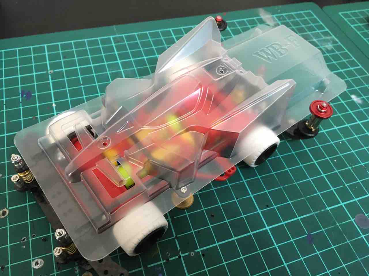 ミニ四駆ブログ スーパーXシャーシ製作その2 : 子育て＆ミニ四駆