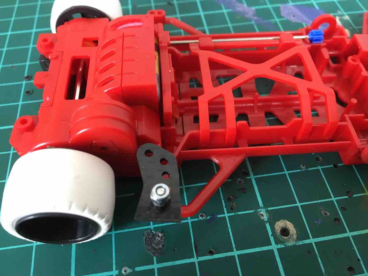 ミニ四駆ブログ スーパーXシャーシ製作その2 : 子育て＆ミニ四駆の