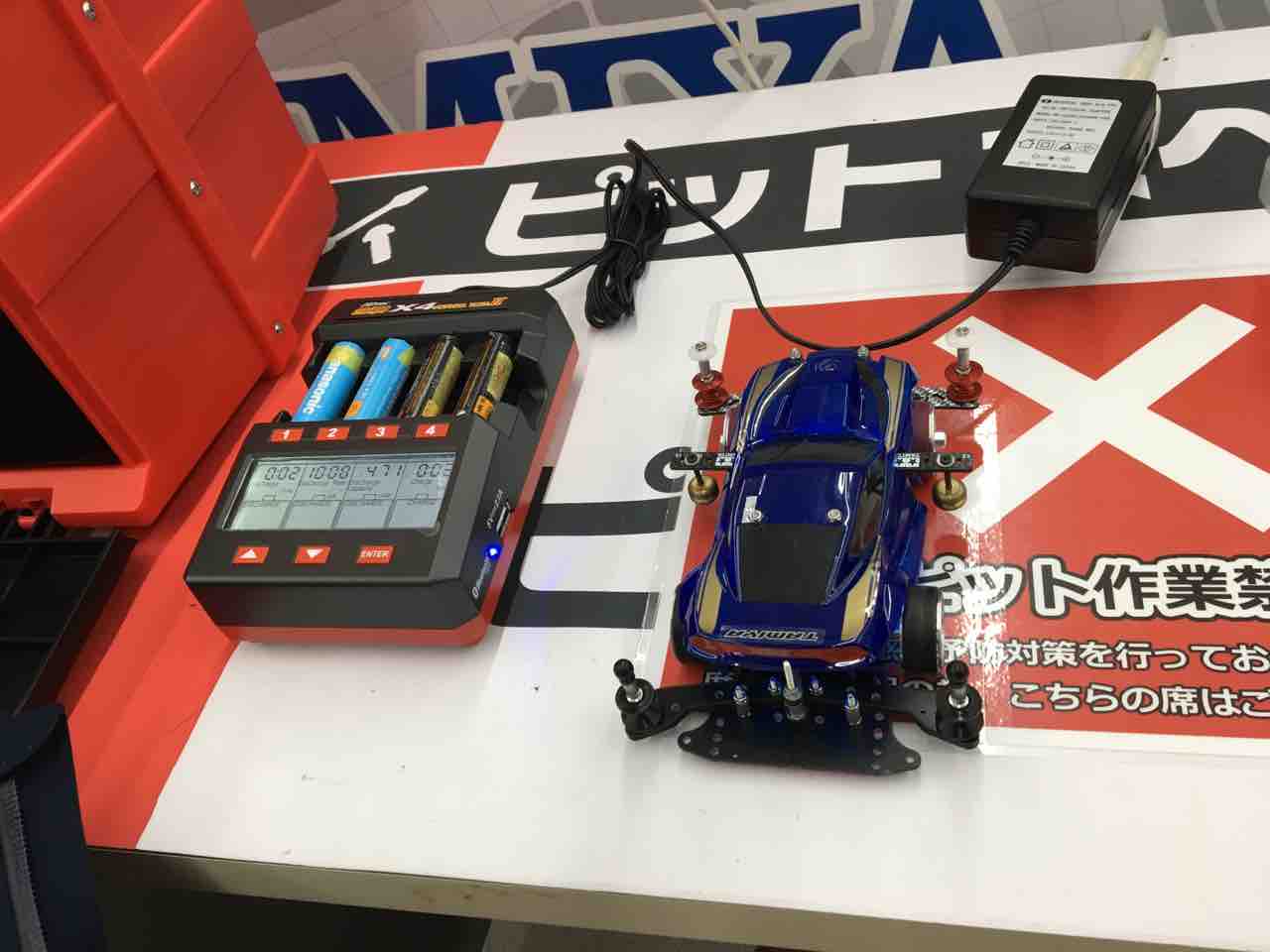 ミニ四駆 アルミホイル ペラタイヤ マスダン ベアリング