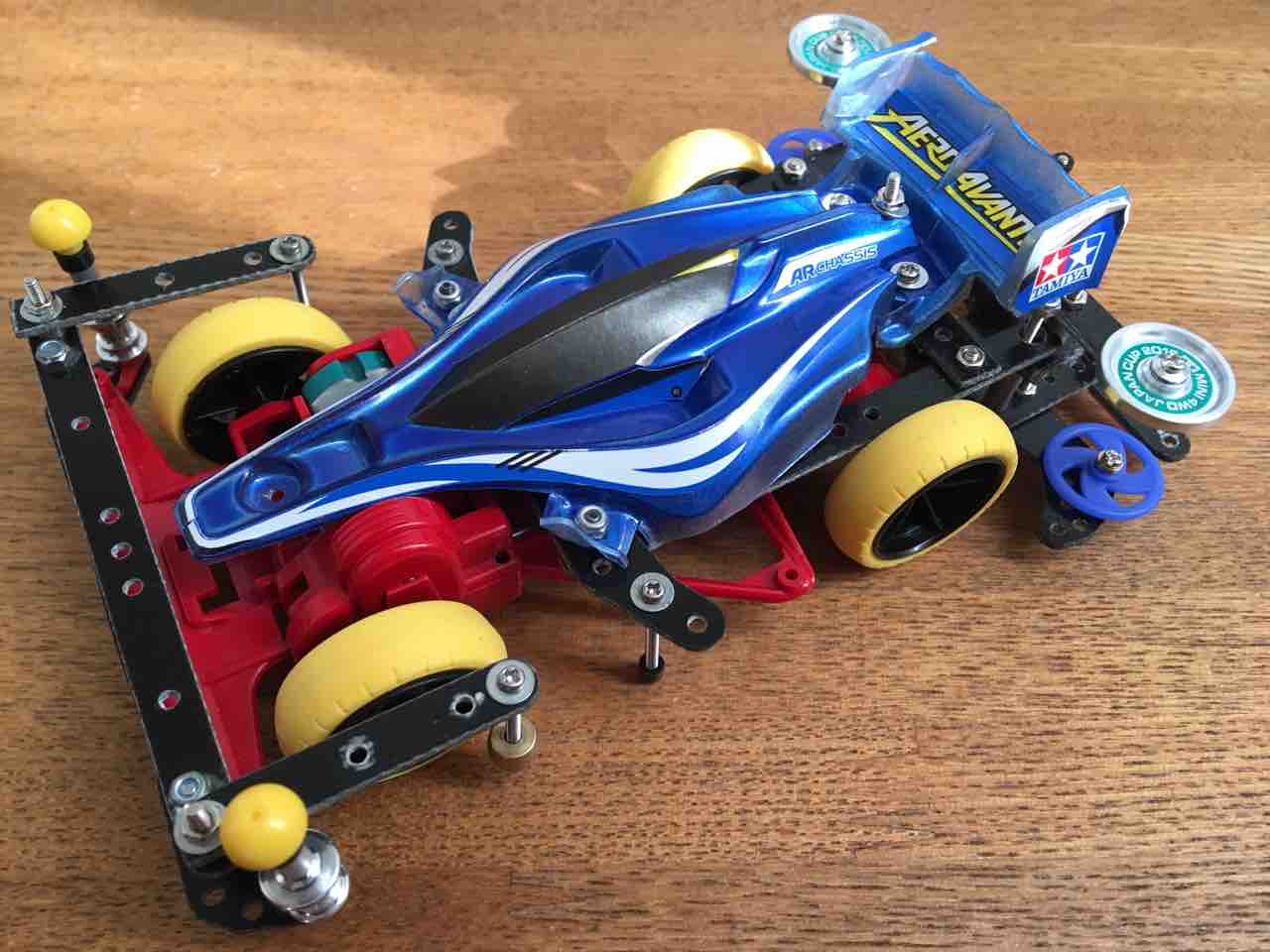 ミニ四駆 GUP ARシャーシ&FM-Aシャーシ ミニ四駆 タミヤ 15470 ARシャーシ サイドボディキャッチ