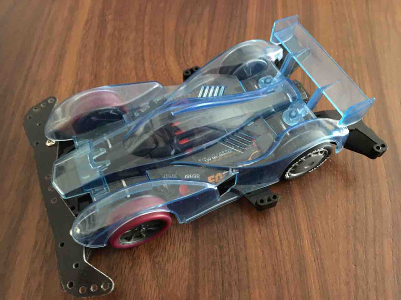 ミニ四駆ブログ ブラストアロークリアーブルースペシャル : 子育て