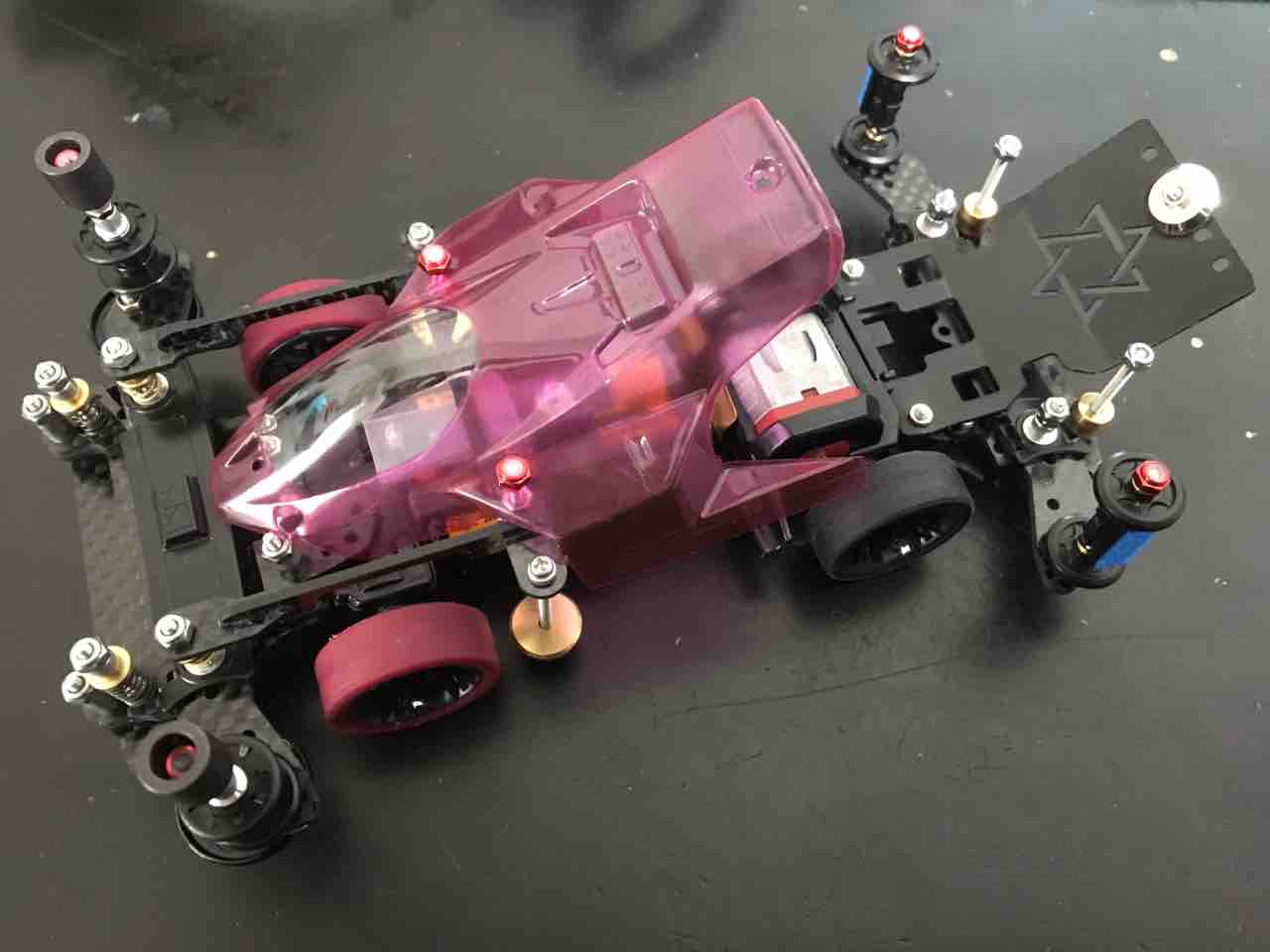 ミニ四駆ブログ 旧シャーシ パワーギャー : 子育て＆ミニ四駆のブログ