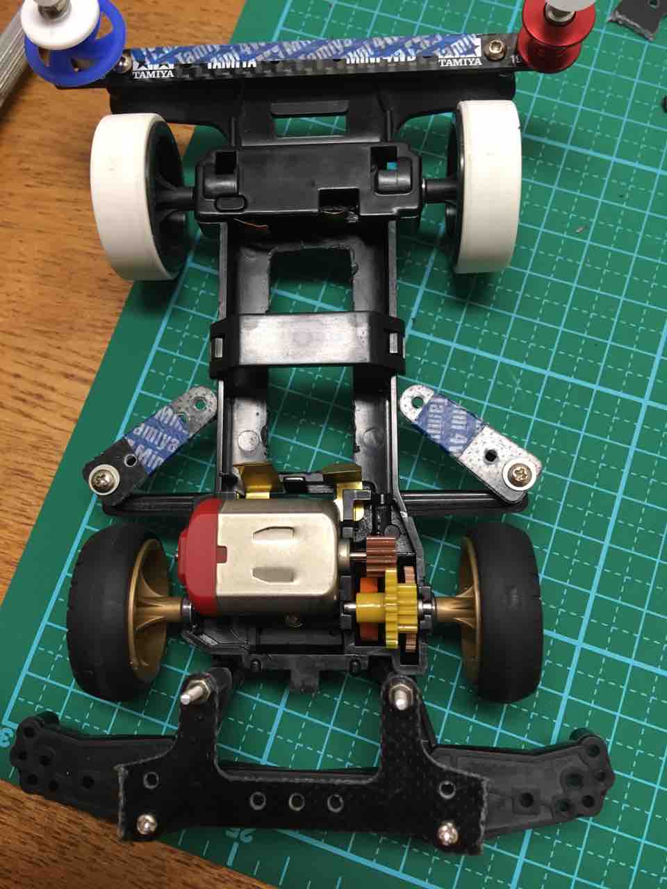 ミニ四駆 タミヤ 未組立 アバンテ スピンアックス エンペラー レア