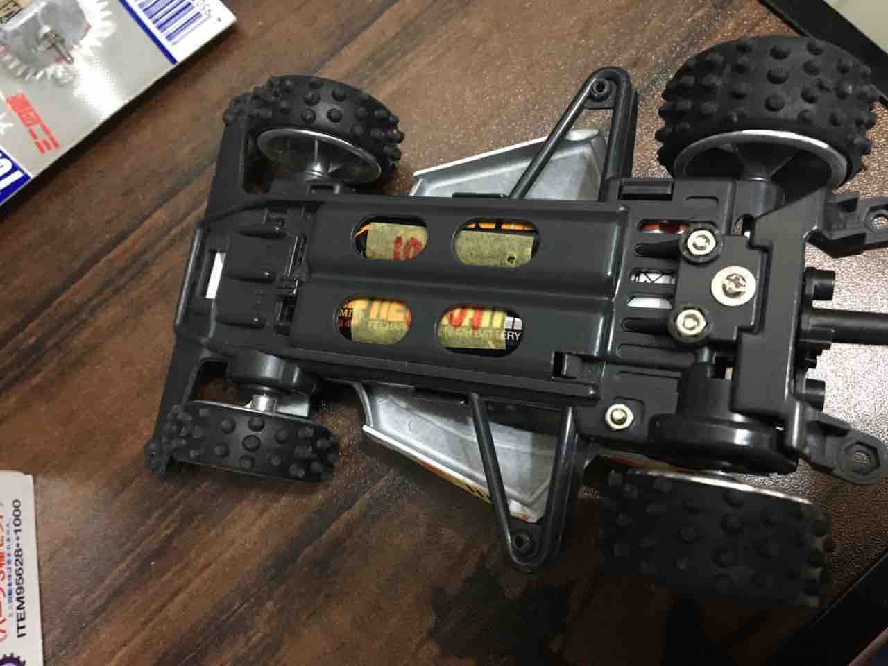 ミニ四駆ブログ タイプ4シャーシ 旧グレードアップパーツを使い