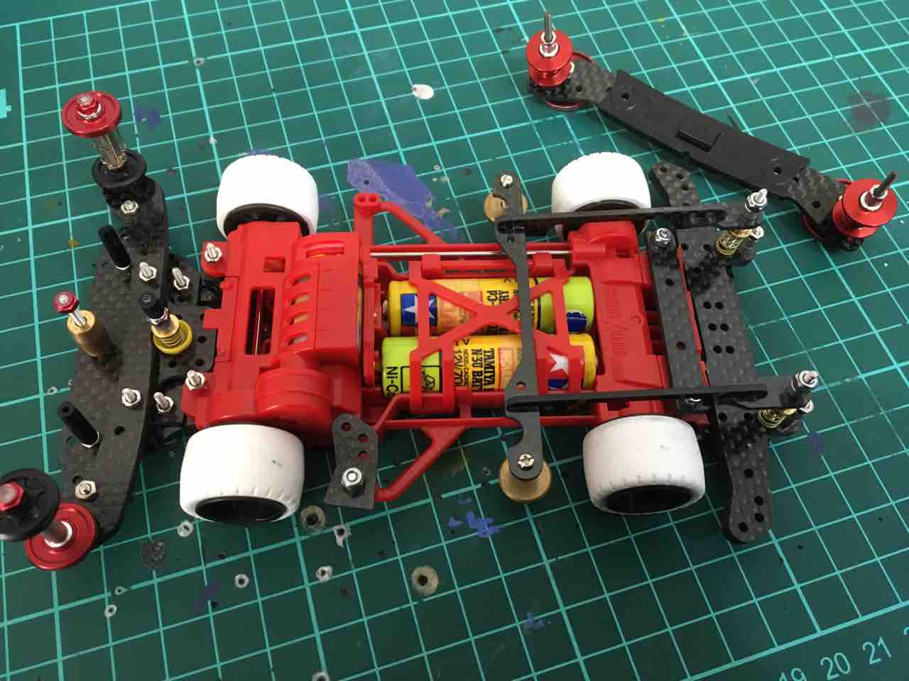 ミニ四駆ブログ スーパーXシャーシ製作その2 : 子育て＆ミニ四駆の