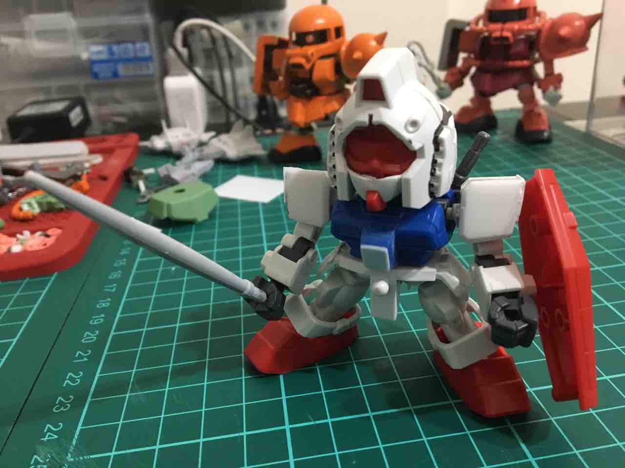 ミニ四駆ブログ ガンダムブログ BB戦士 EXスタンダード ガンダム ジム 