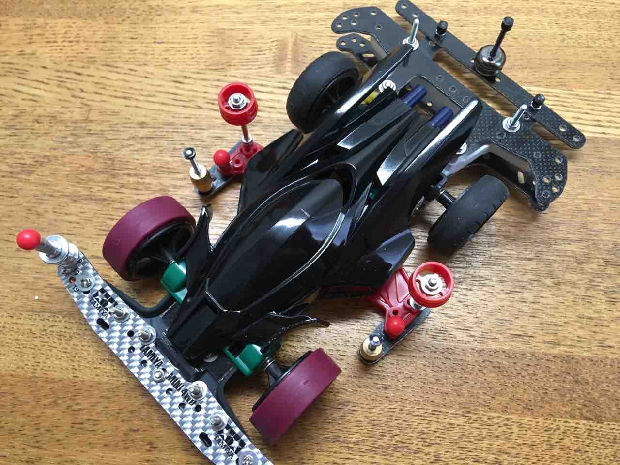 タミヤ 1/32 レーサーミニ四駆シリーズ ダッシュ0号・地平