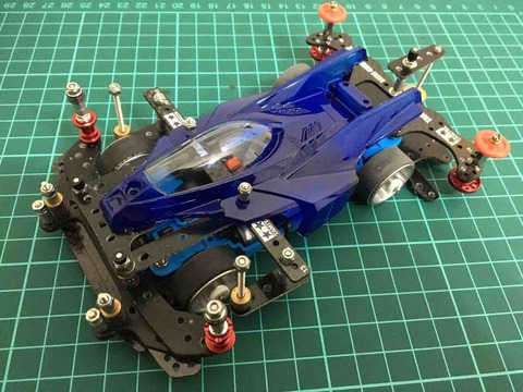 ミニ四駆ブログ MSフレキのカーボンプレートスラスト抜け ミニ四駆ブログ MSフレキのカーボンプレートスラスト抜け
