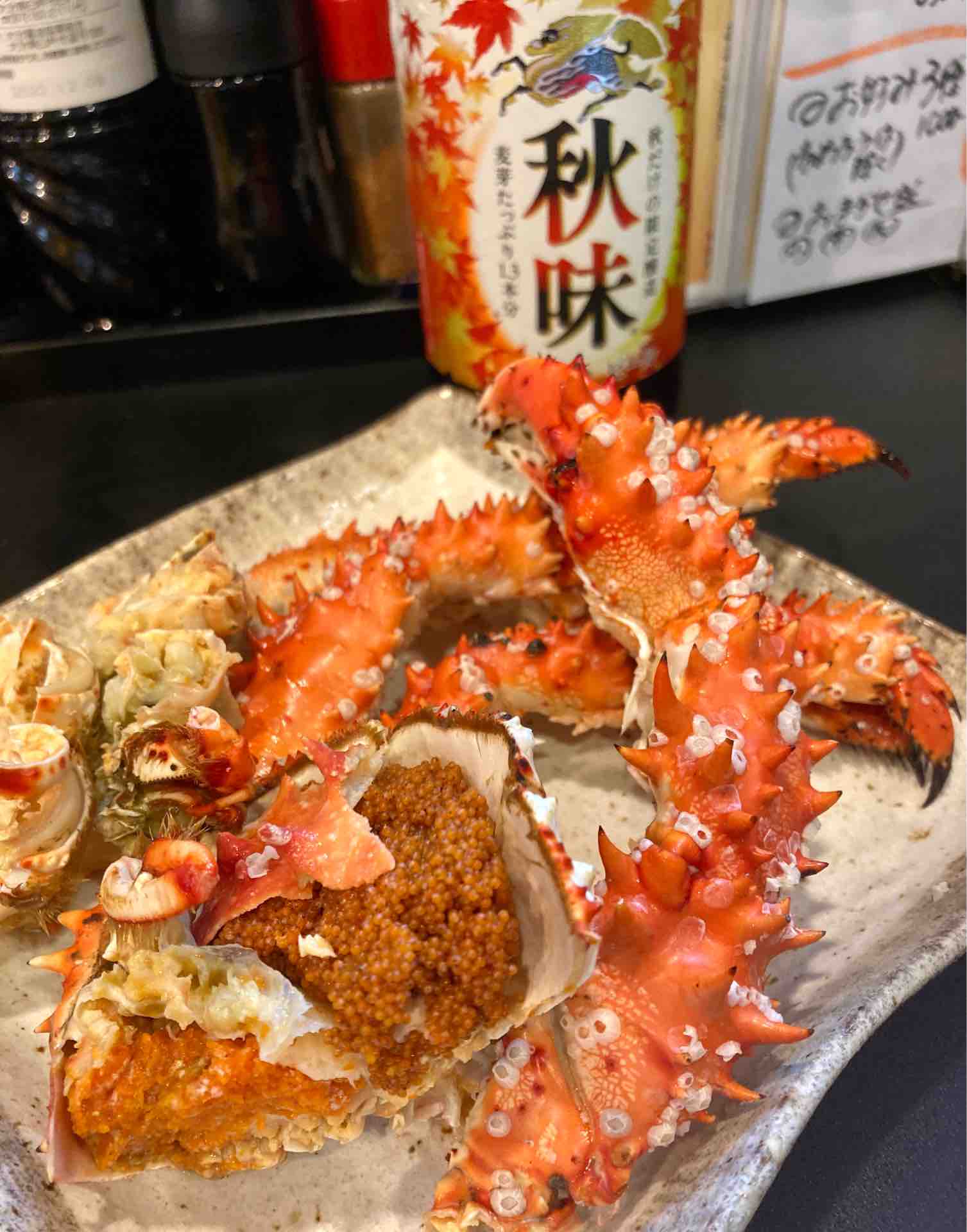 みっちゃんで花咲蟹を たぬきパラダイス みっちゃんで花咲蟹を たぬきパラダイス