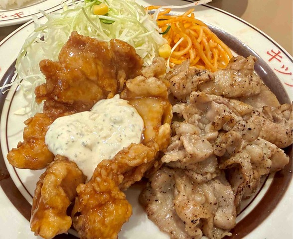 働く男のランチはからし焼き　キッチンABC