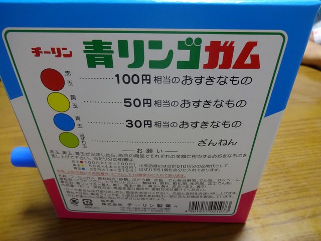 懐かしのクジ付きガム たぬきパラダイス 懐かしのクジ付きガム たぬきパラダイス