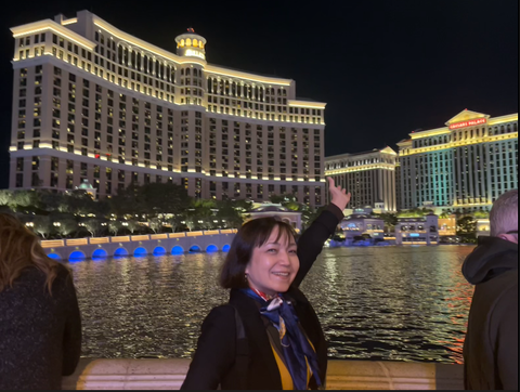 ベラッジオ前