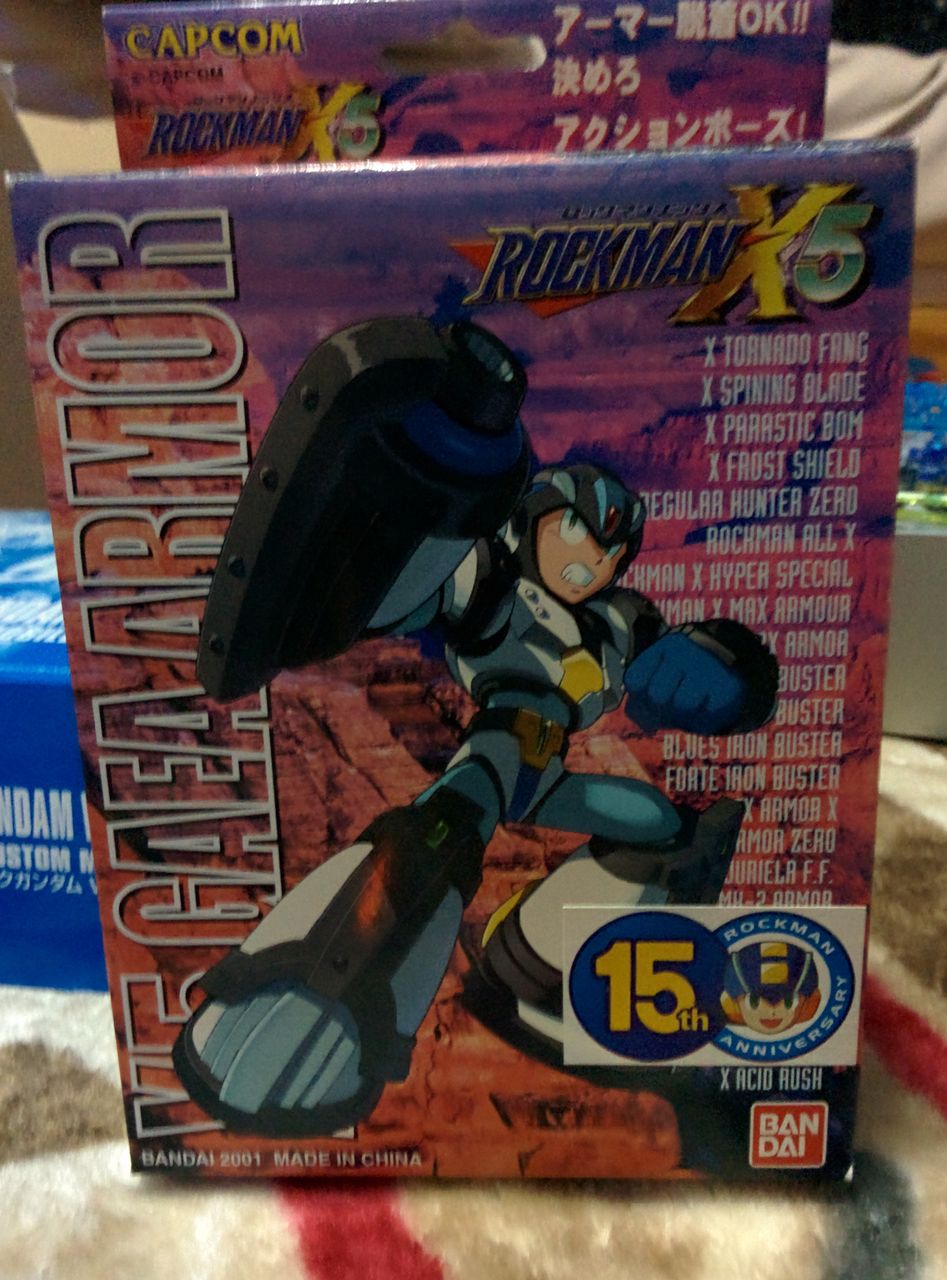 海外限定版 ロックマンX5 メガアーマー ガイアアーマー シルバーメッキVer. 海外限定版 ロックマンX5 メガアーマー ガイアアーマー シルバーメッキ