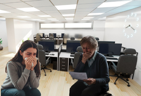 労働貢献度と給与コストの比較