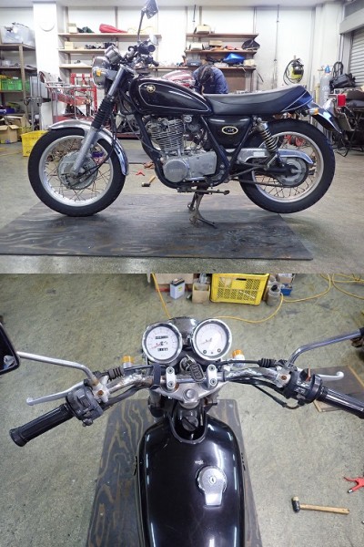 xjr400 前期タンク大穴ジャンク