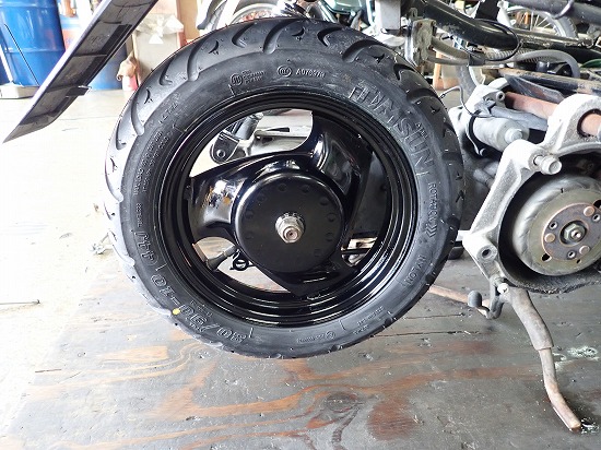 アプリオの形をしたウィリーマシン JOG APRIO 中古車仕上げ