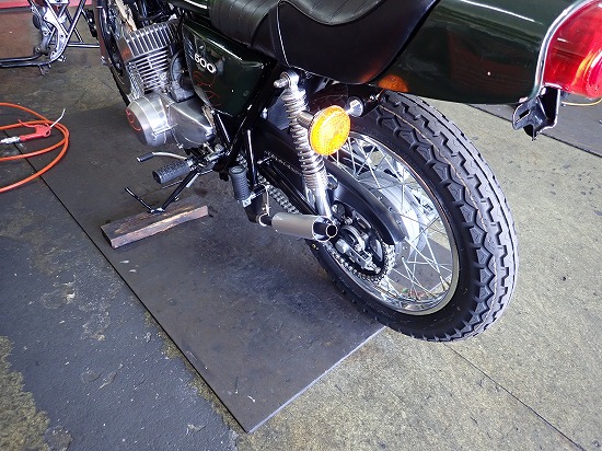 500SS(H1/逆車)レストア：ゼンシンチャンバーを取り付けて