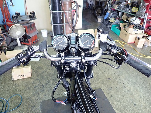Z550FX(A2):MAGURA製スワローハンドル | M.B.A.E.S Z550FX(A2):MAGURA製スワローハンドル | M.B.A.E.S