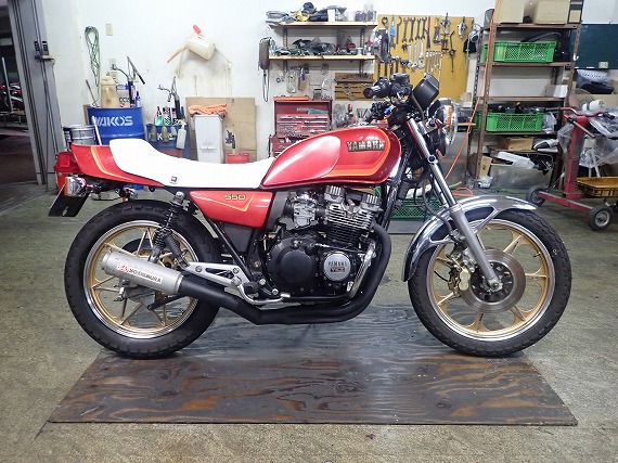 XJ400 XJ550 セブンスター ホイール 交換 取り付け 品質 状態感想