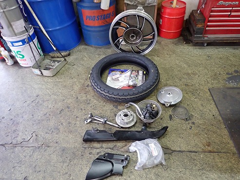 XJ550 フロント リア 回り 要整備 国内新規‼️予備検取ってきたXJ550😏‼️ 一般整備に足回り交換に