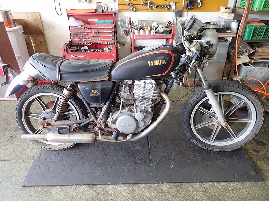 SR400SP レストア：SPホイール！！！ : モリヤスBUILD