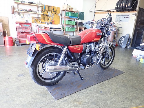 XJ550(逆車):夏休みの自由課題（1日目） | M.B.A.E.S