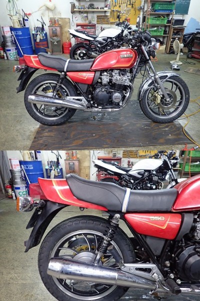 XJ550(逆車): IMITATION GIULIARI SEAT | M.B.A.E.S XJ550(逆車): IMITATION GIULIARI SEAT | M.B.A.E.S