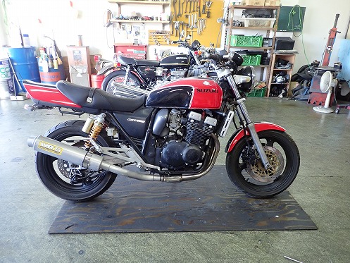 Impulse 黒 タンク（GSX400インパルス : GARAGE SALE）