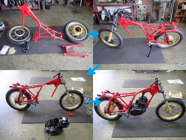 CB250RS-Z セミレストア：MAJI完成しそうなのでトントンUPする