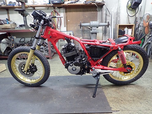 CB250RS-Z セミレストア：MAJI完成しそうなのでトントンUPする