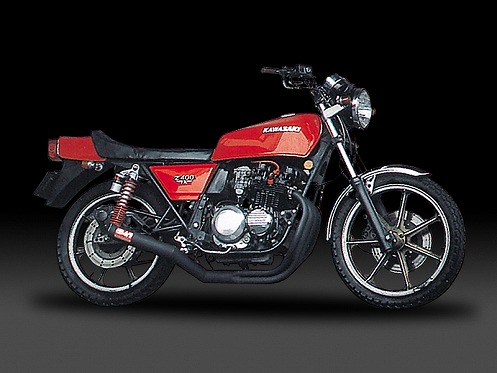 Z550FX:ビキニカウルが付いた古いカワサキには〇〇マフラーが Z550FX:ビキニカウルが付いた古いカワサキには〇〇マフラーが